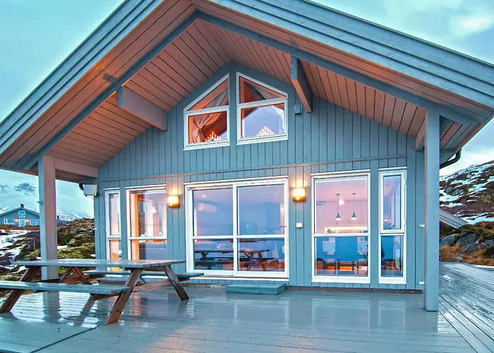 Beautiful Mountain View In Lofoten